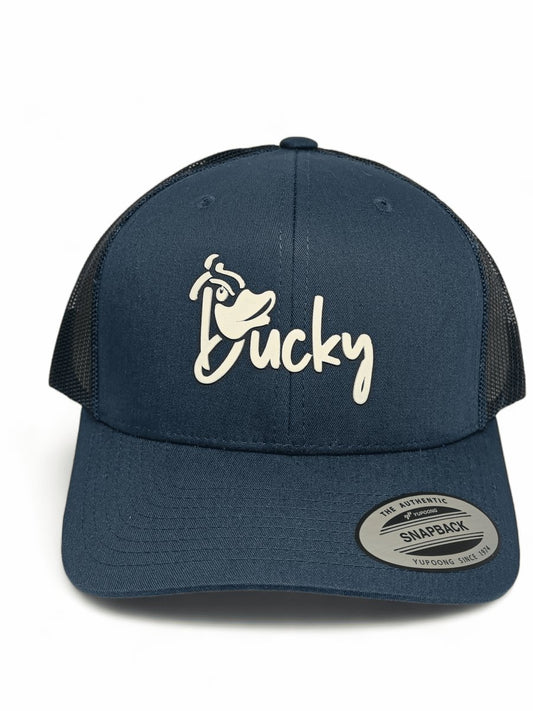 Ducky Navy White Flexfit Ajustable - Ducky